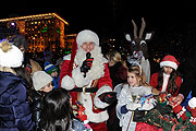 Am 6.12.2007 kam der Nikolaus beim Eiszauber auf Besuch (Foto: Ingrid Grossmann)